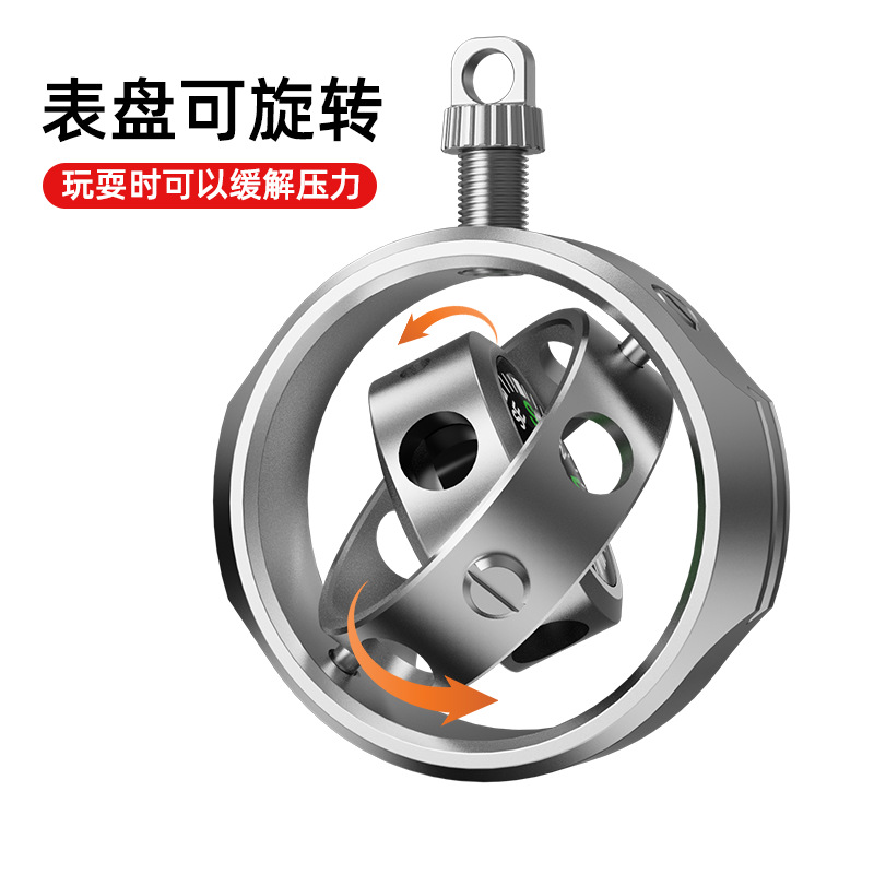 戶外指南針|指尖掌上減壓旋轉陀螺|辦公室休閒解壓玩具