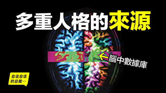 多重人格究竟是什麼？糖尿病、近視眼、柔韌度，為什麼多重人格還能改變肉體機能？也許多重人格來源於我們大腦中的一個神秘數據庫……|自說自話的總裁