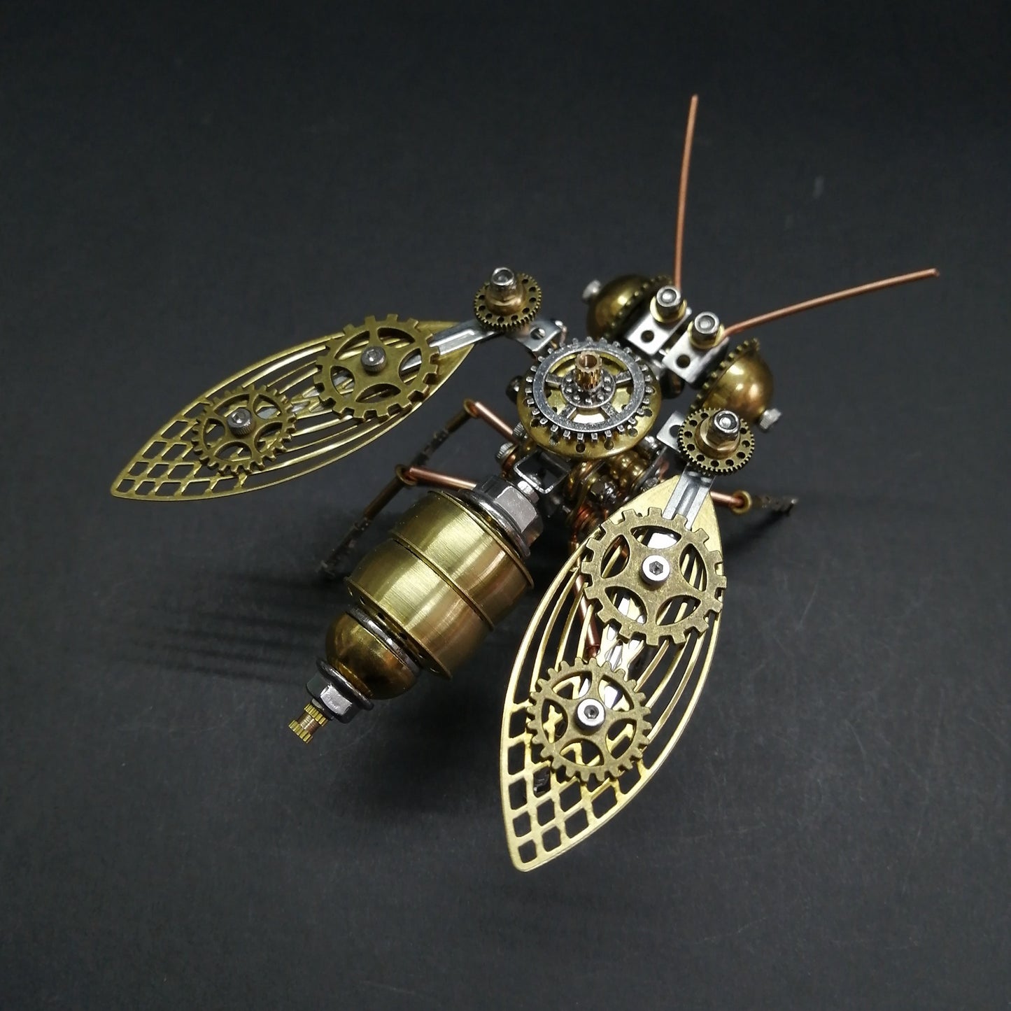 3D金屬大蜜蜂機械朋克風格拼裝模型套件