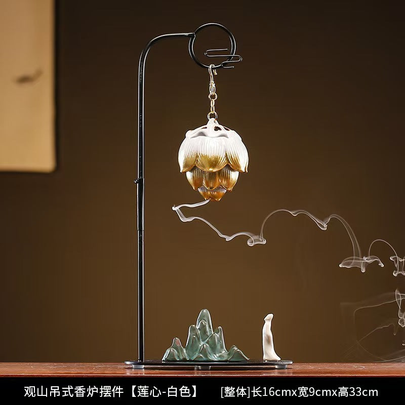 创意国风倒流香炉家用客厅室内香薰炉摆件