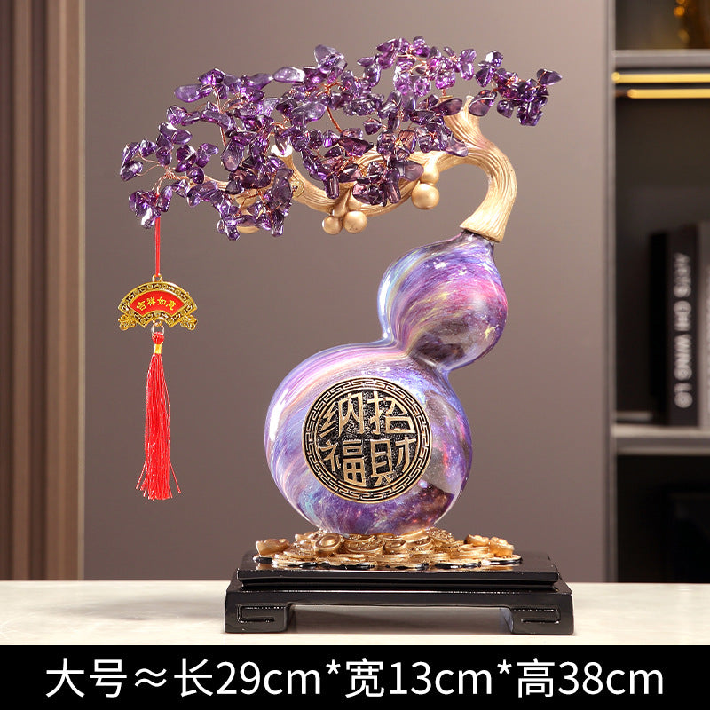 新中式事事如意擺件葫蘆裝飾品喬遷新居禮品