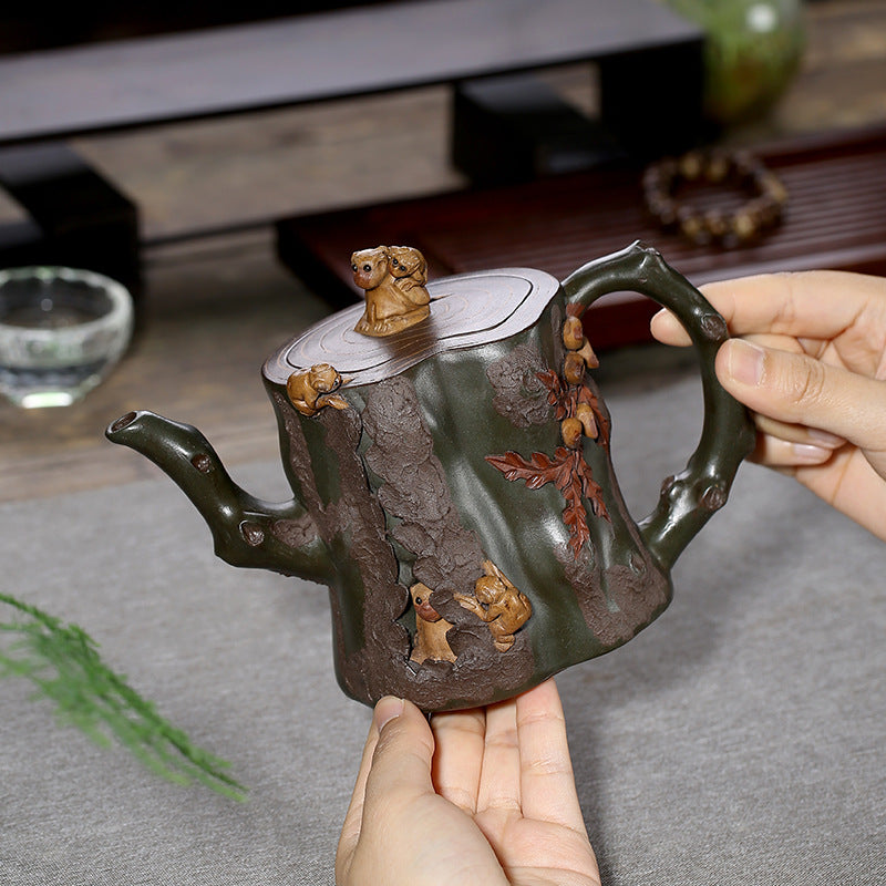 代代封候紫砂壺原礦正品全手工仿老壺家用茶具