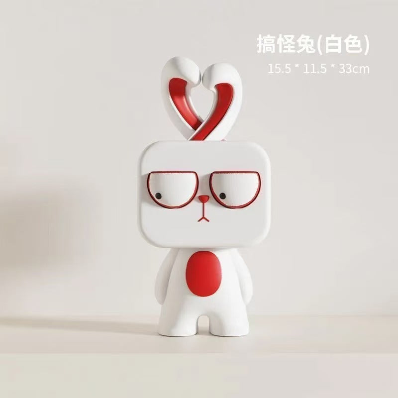 卡比巴拉卡通可愛支架創意裝飾懶人桌面及酒櫃擺件