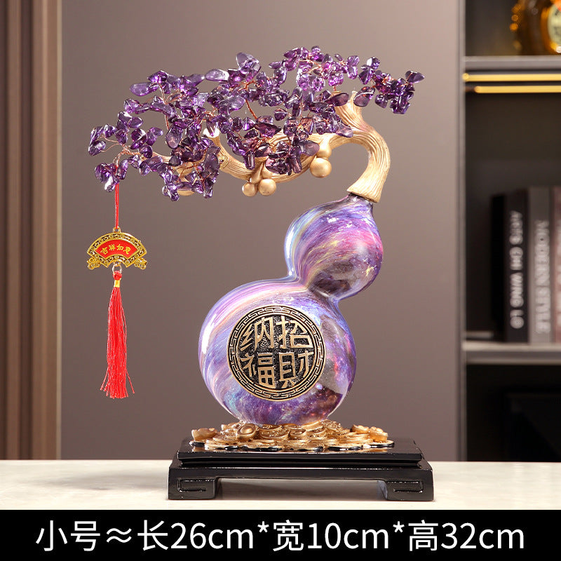 新中式事事如意擺件葫蘆裝飾品喬遷新居禮品