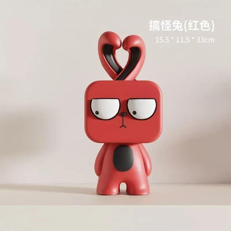 卡比巴拉卡通可愛支架創意裝飾懶人桌面及酒櫃擺件