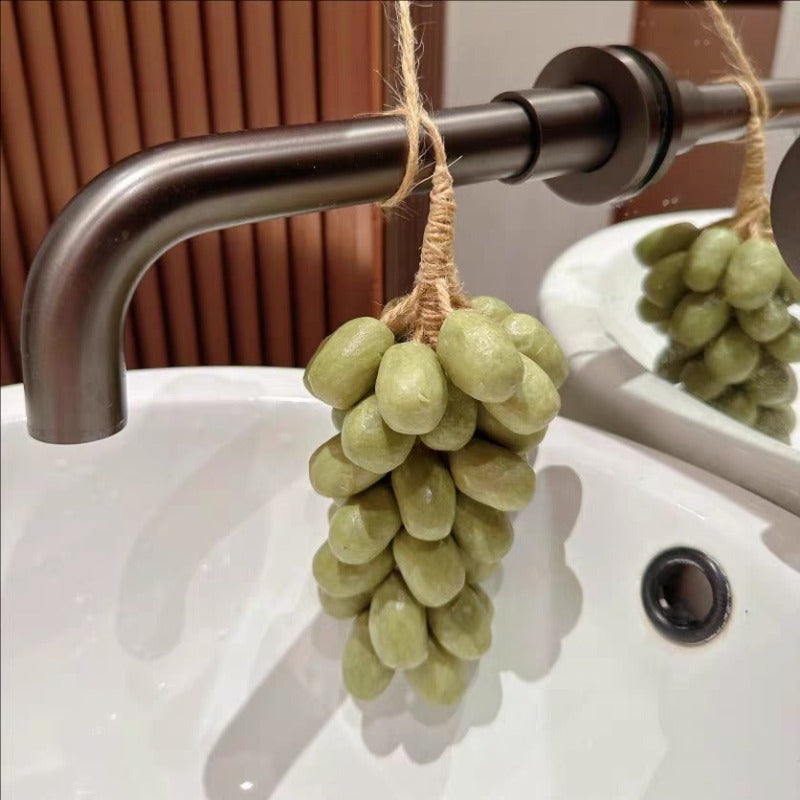 青提葡萄串冷制皂香薰手工皂伴手禮洗臉洗澡掛件